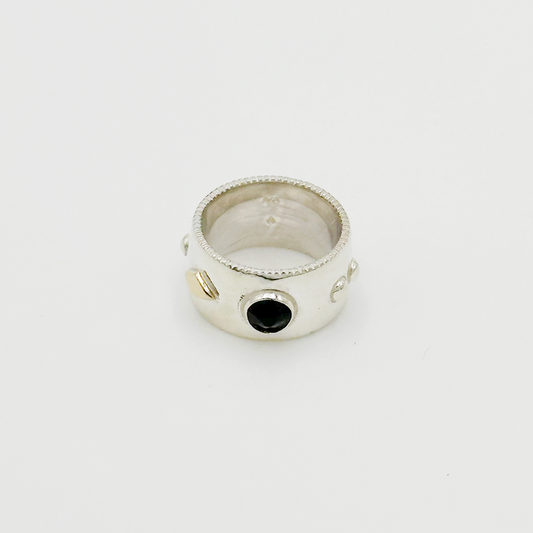 Jewel Studs Bandana Ring 01