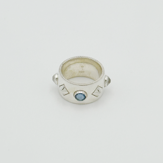 Jewel Studs Bandana Ring 03