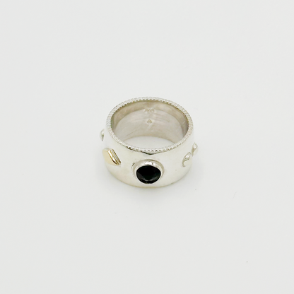 Jewel Studs Bandana Ring 01