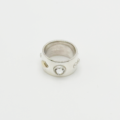 Jewel Studs Bandana Ring 01
