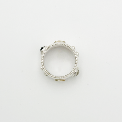 Jewel Studs Bandana Ring 01