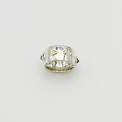 Jewel Studs Bandana Ring 01