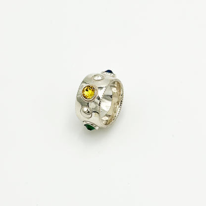 Jewel Studs Bandana Ring 02