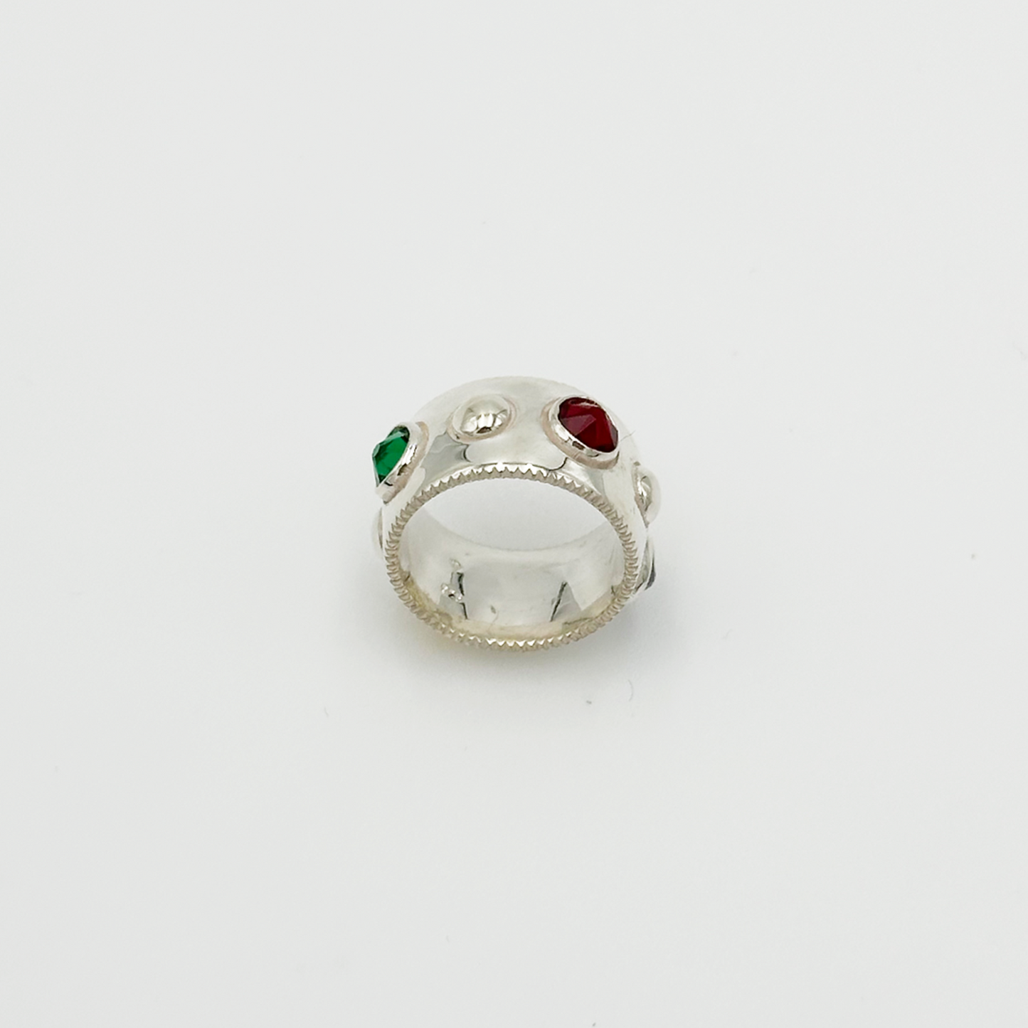 Jewel Studs Bandana Ring 02