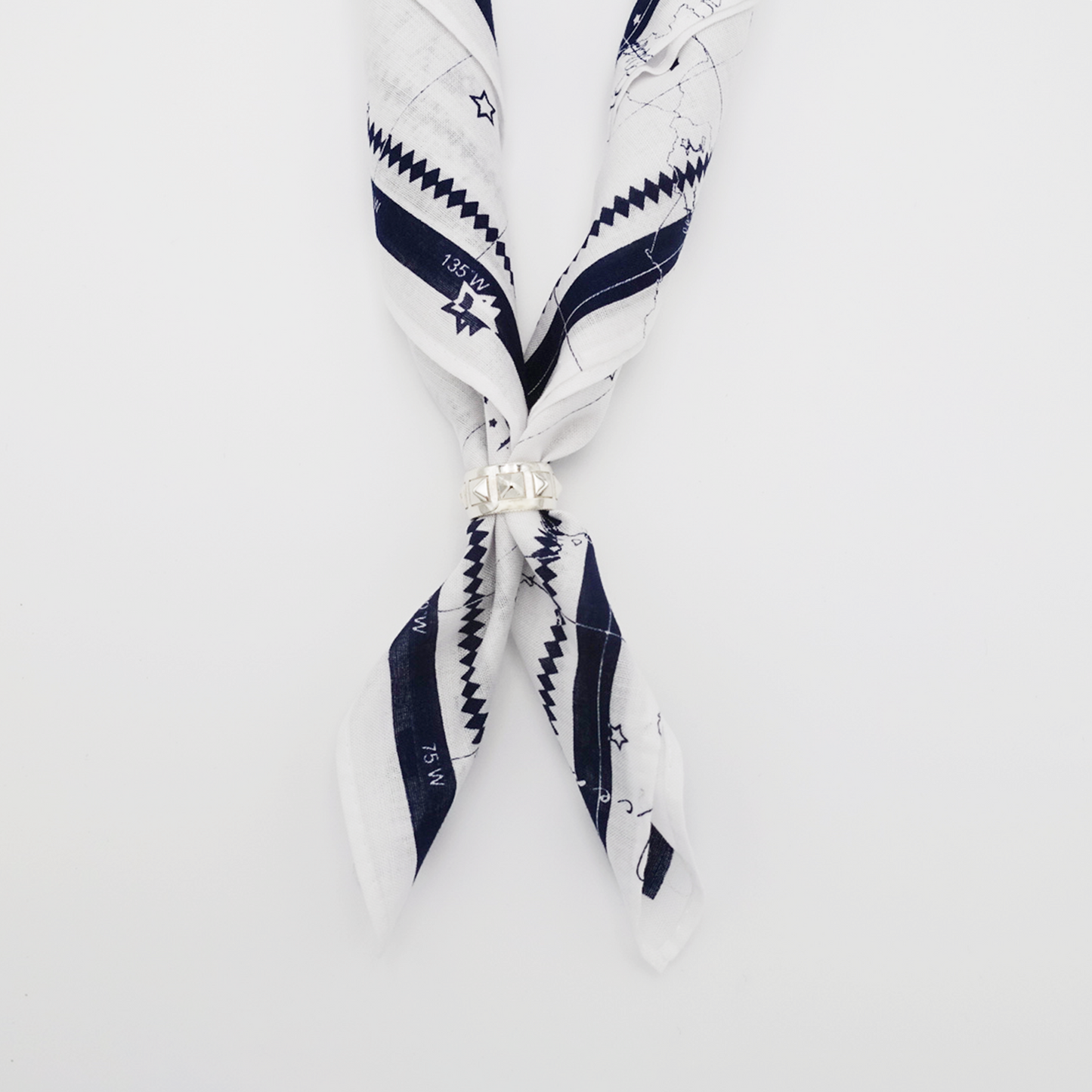Pyramid Studs Bandana Ring